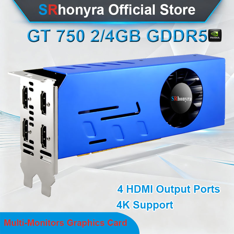 SRhonyra GeForce GTX1660S 1050 - огляд і ціна 4 Hdmi Multi Monitor Video Card 4K