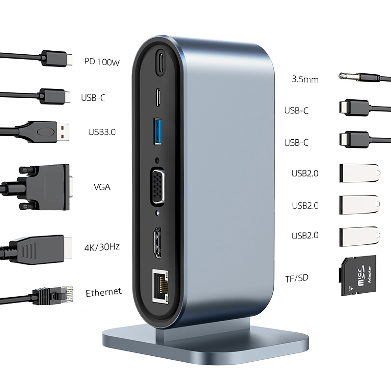 USB C 3.0 HUB Type C to Multi  - огляд і ціна 4 Hdmi Multi Monitor Video Card 4K