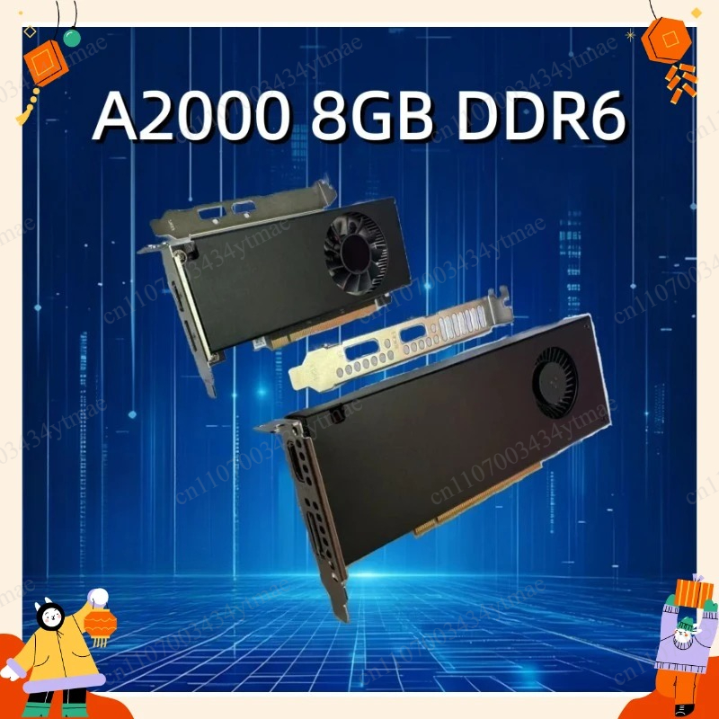 RTX A2000 8GB Single Slot Comp - огляд і ціна Low Profile Workstation Display Card 8Gb