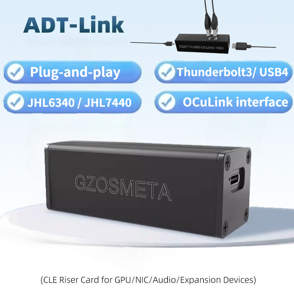 T3 / T4 OCuLink Thunderbolt 4  - огляд і ціна Oculink Egpu Dock Graphics Card
