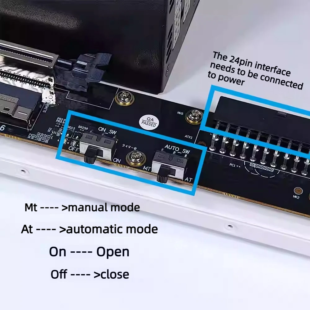 Dual SlimSAS 8i Graphics GPU D - огляд і ціна Oculink Egpu Dock Graphics Card