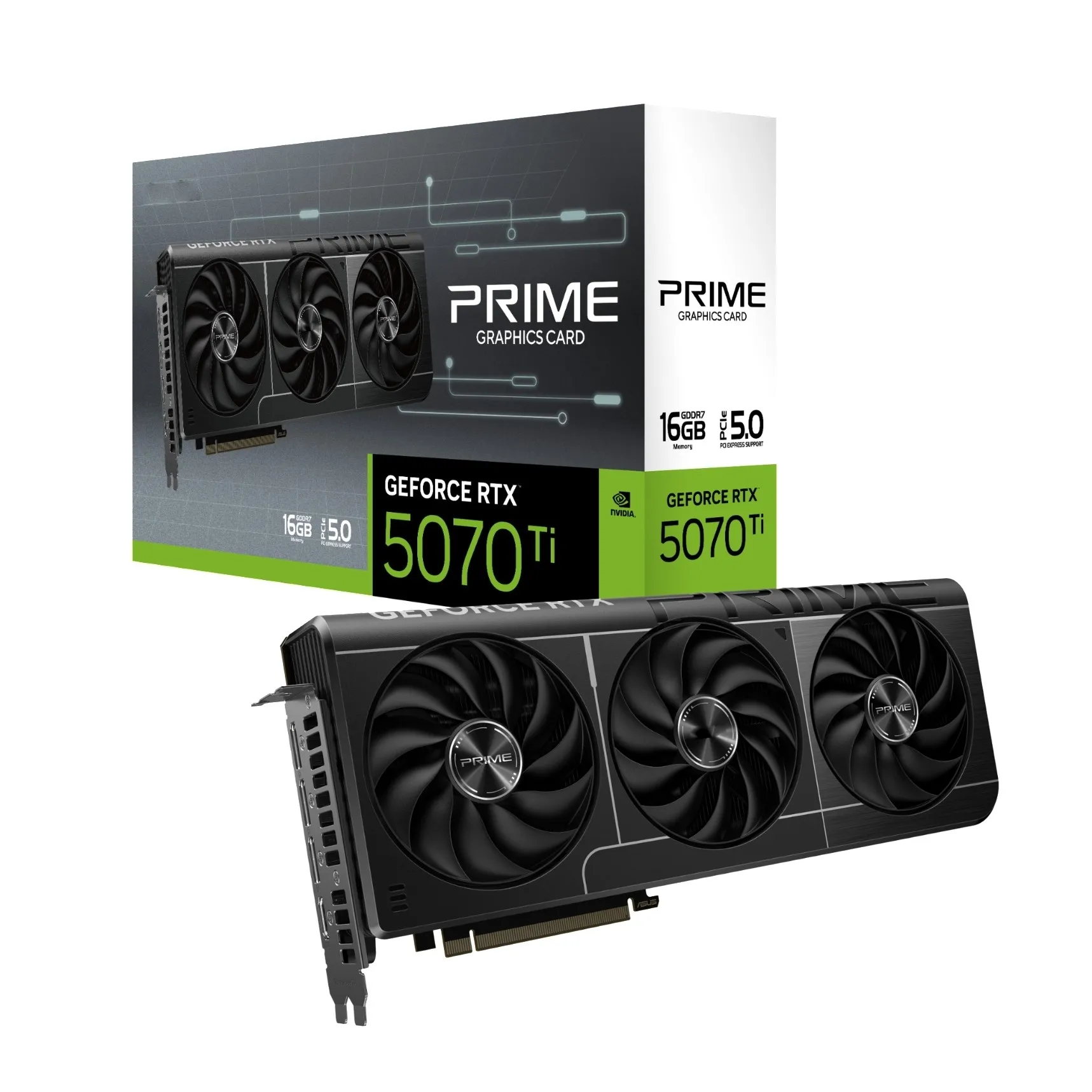 2025 New PRIME GeForce RTX 507 - огляд і ціна Triple Fan Gaming Graphics Card 16Gb