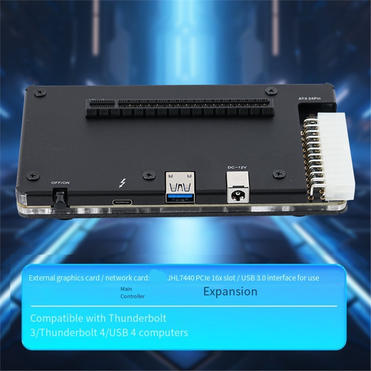 ABIU Professional External GPU - огляд і ціна Thunderbolt 4 External Gpu Enclosure