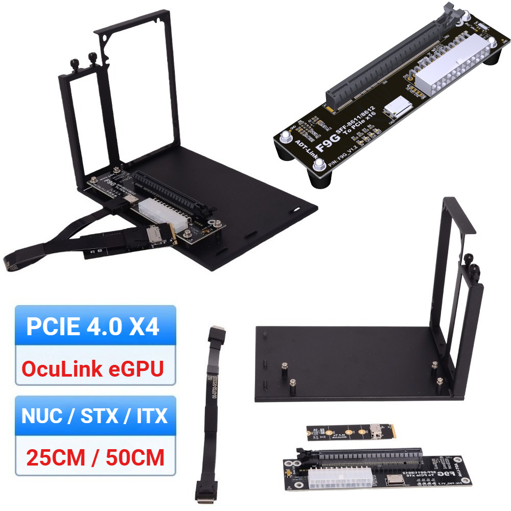 F9G-BK7 EGPU Oculink GPU Dock  - огляд і ціна Oculink Egpu Dock Graphics Card