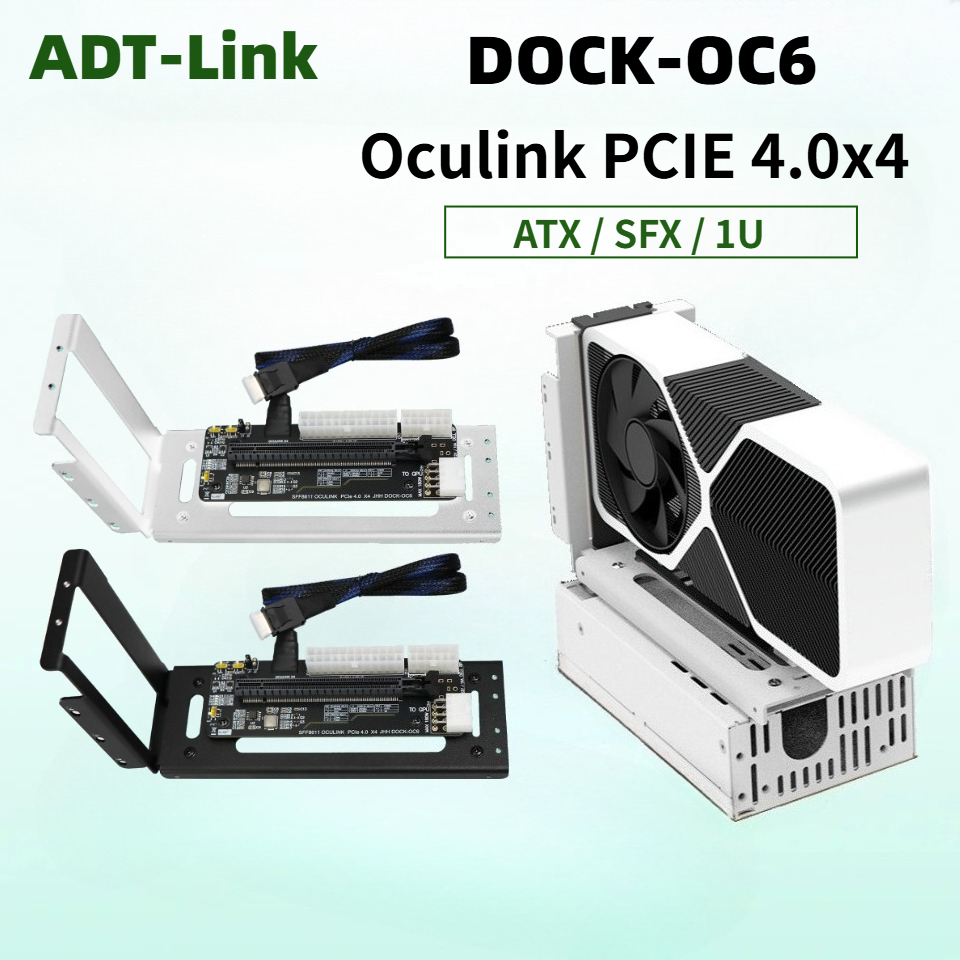 White Black EGPU Oculink GPU D - огляд і ціна Oculink Egpu Dock Graphics Card