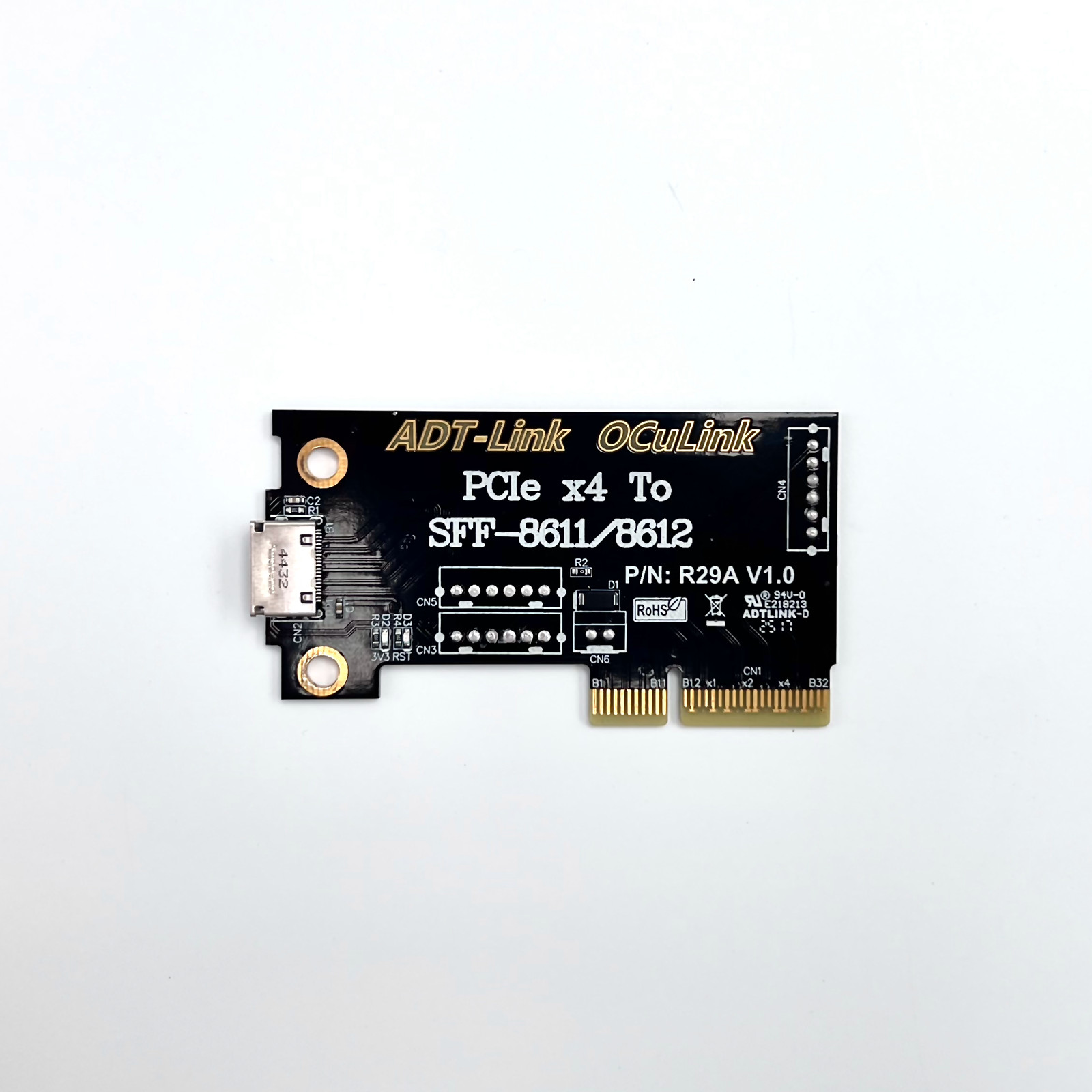 PCIe 5.0/4.0 x4 To SFF-8611/ 8 - огляд і ціна Oculink Egpu Dock Graphics Card